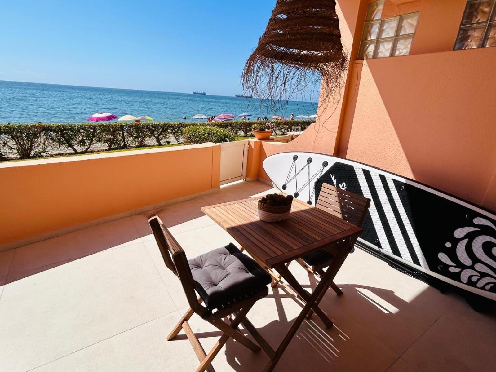 Beachfront Nudist Apartment In Vera Playa Playas de Vera Екстер'єр фото